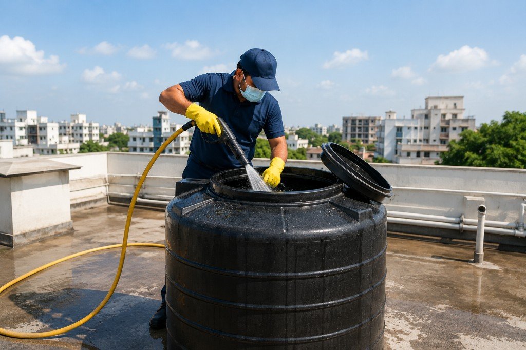 Water Tank Cleaning